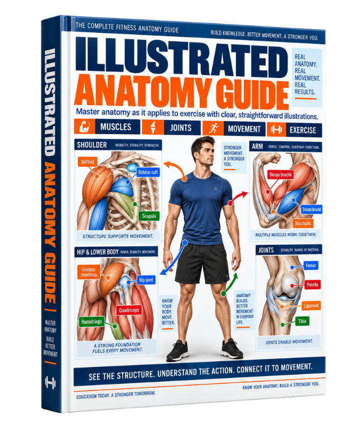 Illustrated Anatomy Guide bonus mockup
