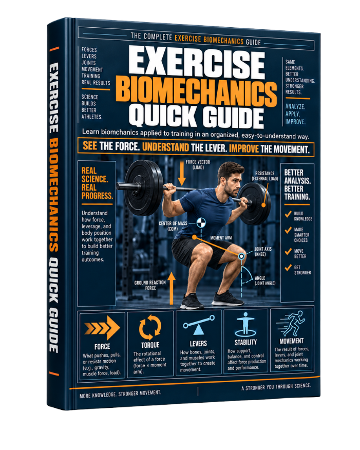 Exercise Biomechanics Quick Guide bonus mockup