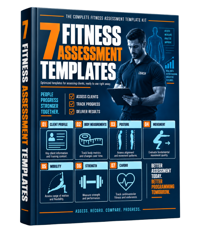 7 Fitness Assessment Templates bonus mockup