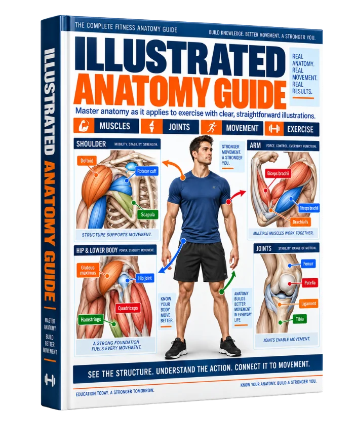 Illustrated Anatomy Guide bonus mockup